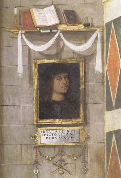 Bernardino Pinturicchio Self-Portrait oil painting image
